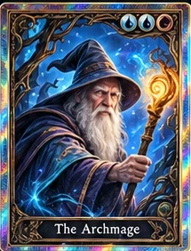 Karta The Archmage — kategoria Gry karciane